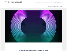 Tablet Screenshot of coincatalyst.com